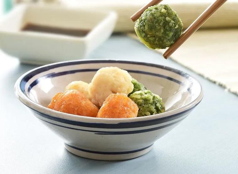 三色蔬菜丸子 | 芹菜, 杏鲍菇, 豆腐, 胡萝卜, 营养均衡香喷喷