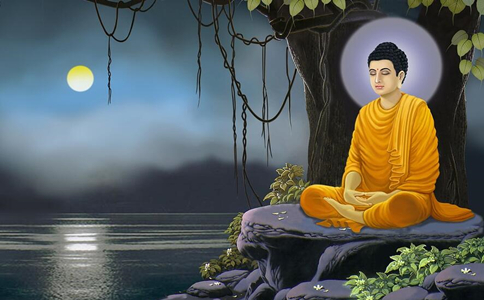 释迦牟尼佛十大弟子简介_阿那律尊者_天眼第一