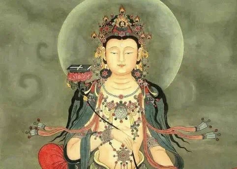 文殊菩萨化身贫女布施秀发点化众人