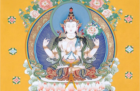 南无观世音菩萨 | 四臂观音简介