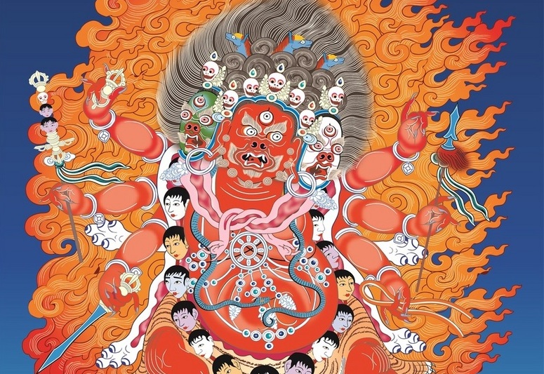 南无观世音菩萨的忿怒相