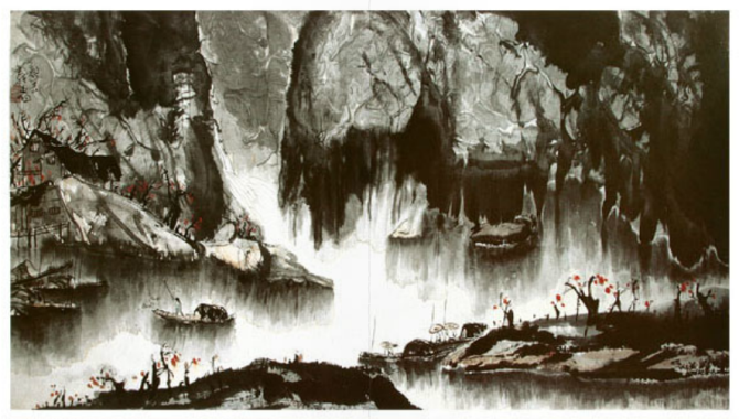 五明|绘画艺术顶峰“多元风格流派”之泼墨微韵派