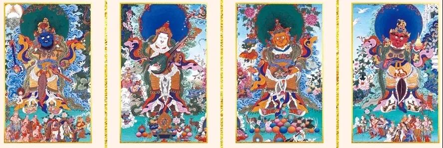 佛教的四大护法